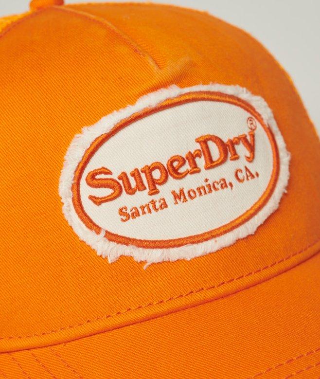 Superdry Gorra De Malla Flúor Trucker