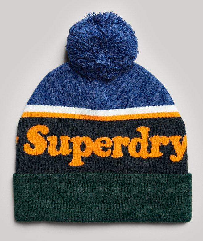 superdry Gorro con logo Essential