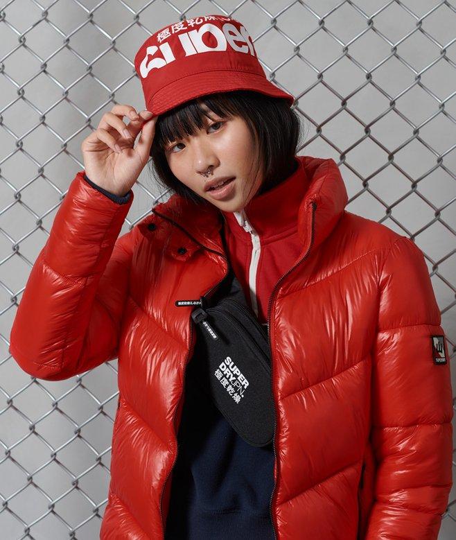 superdry Gorro de pescador con logotipo