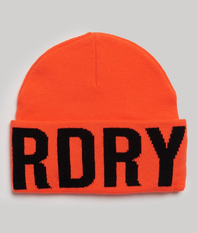 Superdry Gorro De Punto Con La Marca