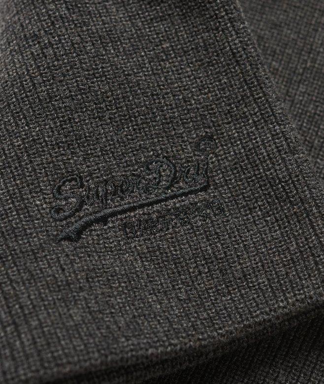 Superdry Gorro De Punto Con Logotipo Essential
