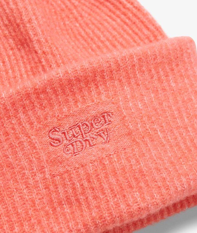 Superdry Gorro De Punto De Canalé Suave