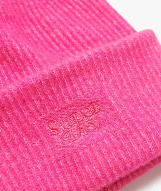 Superdry Gorro De Punto De Canalé Suave