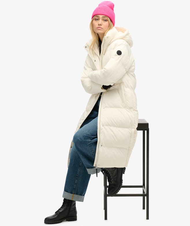 Superdry Gorro De Punto De Canalé Suave