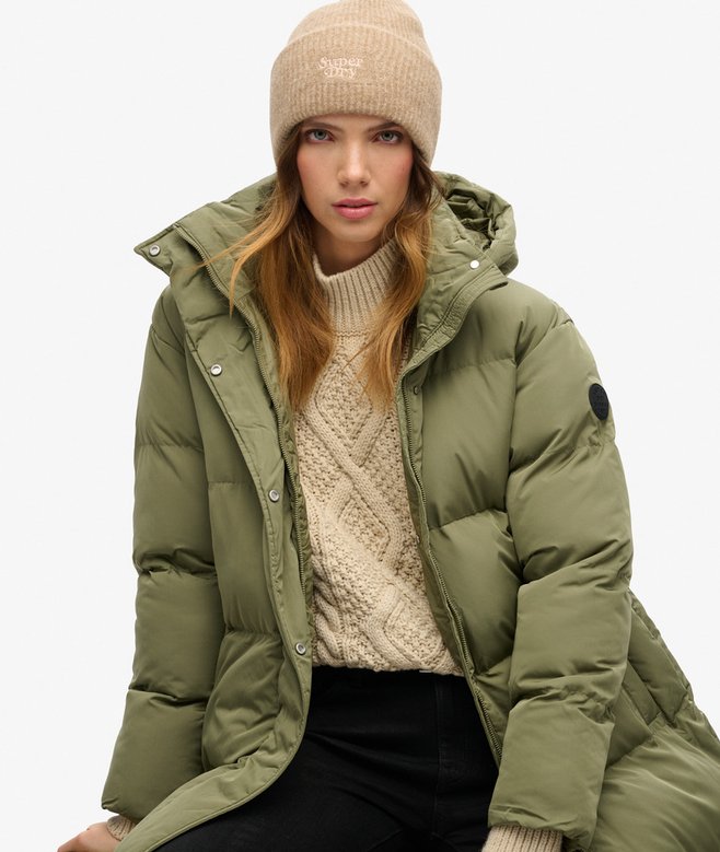 Superdry Gorro De Punto De Canalé Suave