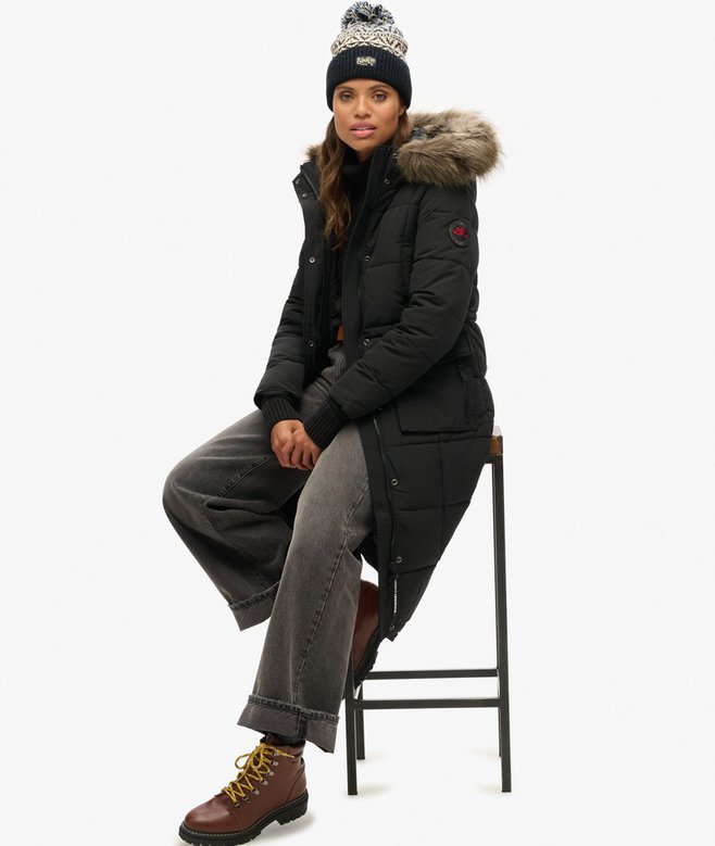 Superdry Gorro De Punto Estampado