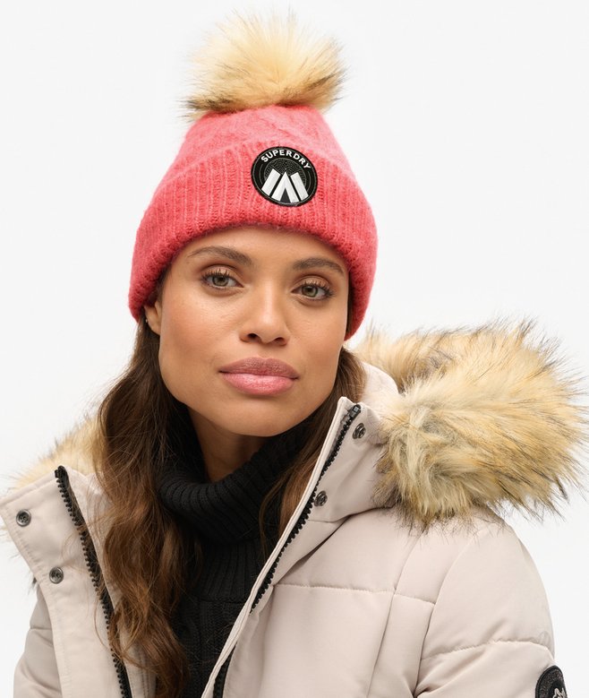 Superdry Gorro De Punto Trenzado Luxe