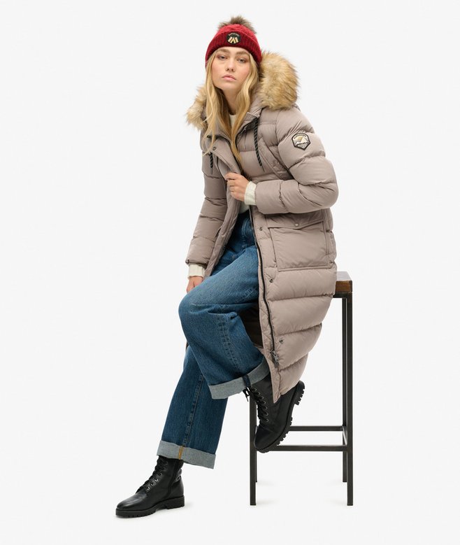 Superdry Gorro De Punto Trenzado Luxe