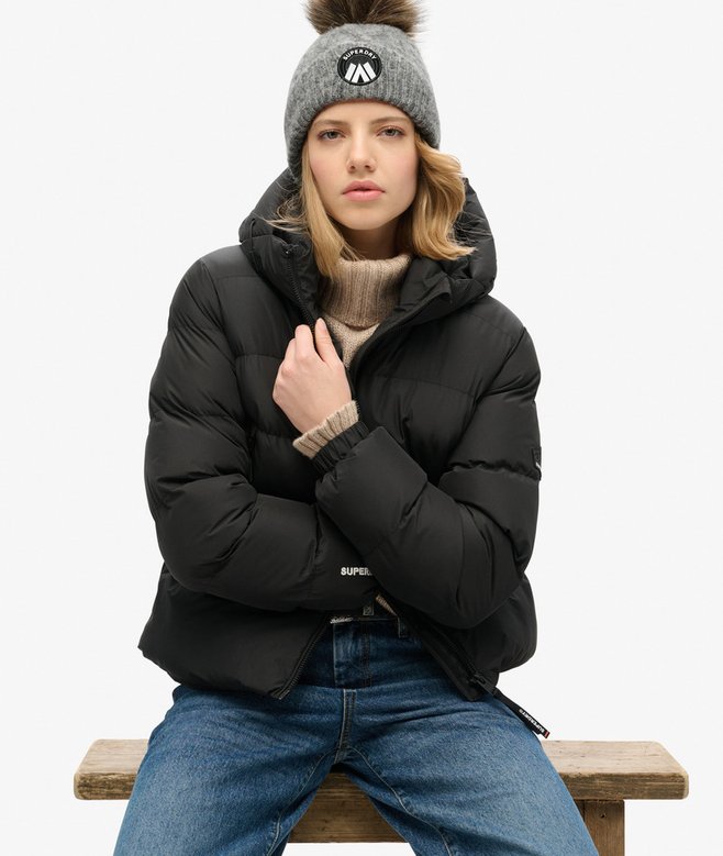 Superdry Gorro De Punto Trenzado Luxe