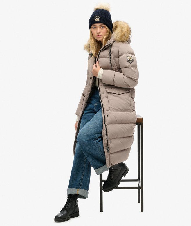 Superdry Gorro De Punto Trenzado Luxe