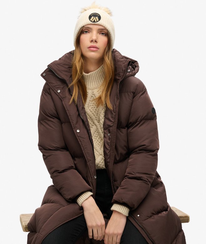 Superdry Gorro De Punto Trenzado Luxe