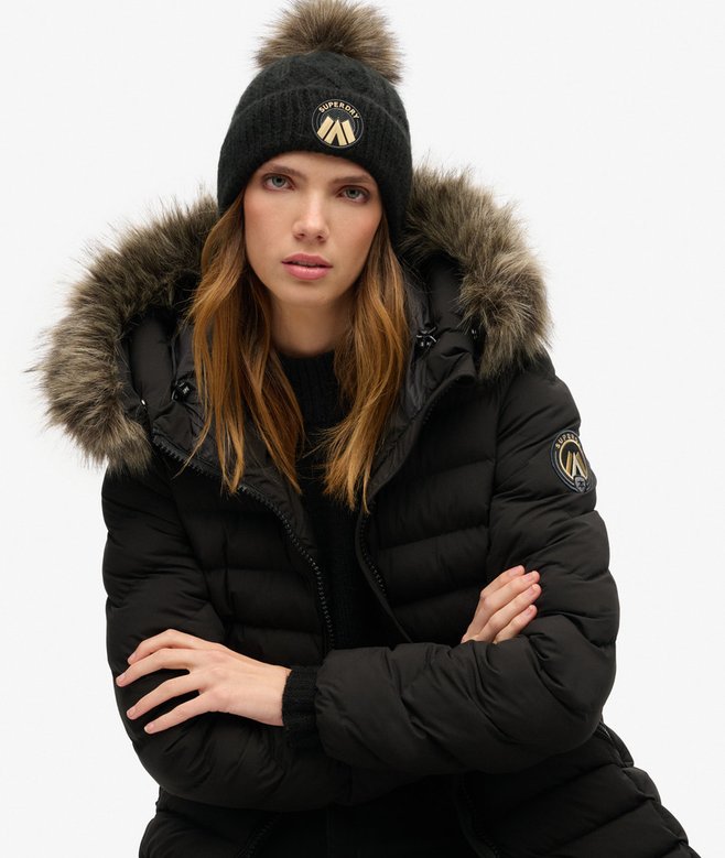 Superdry Gorro De Punto Trenzado Luxe