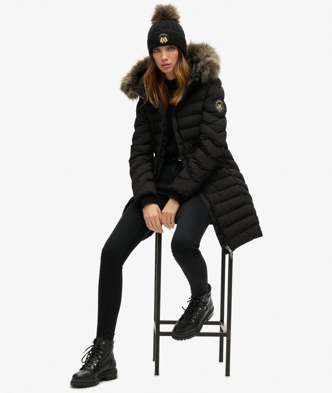 Superdry Gorro De Punto Trenzado Luxe