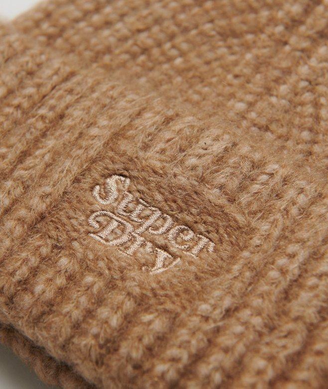 Superdry Gorro En Punto De Canalé