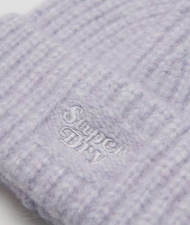 Superdry Gorro En Punto De Canalé