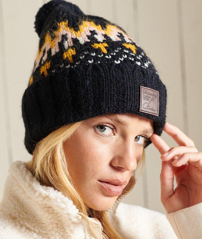 superdry Gorro intarsia