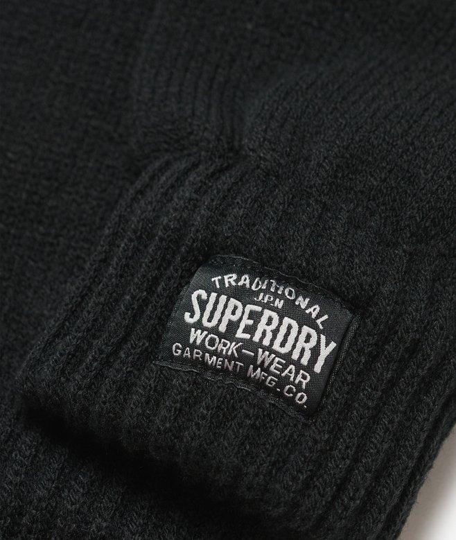 Superdry Guantes Clásicos De Punto