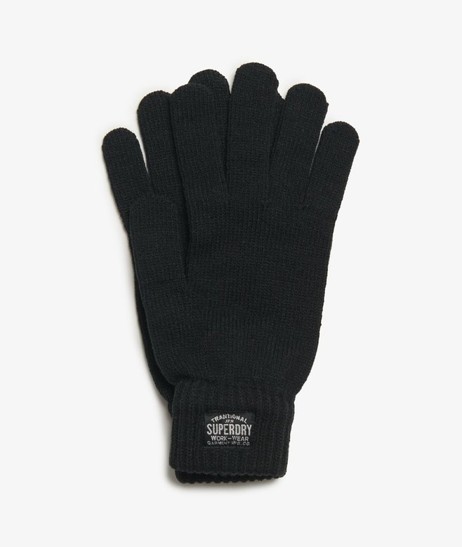 Superdry Guantes Clásicos De Punto