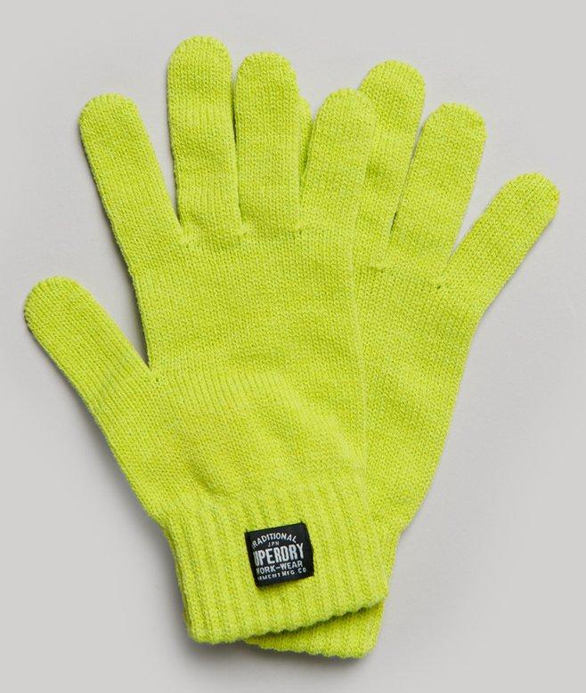 Superdry Guantes Clásicos De Punto