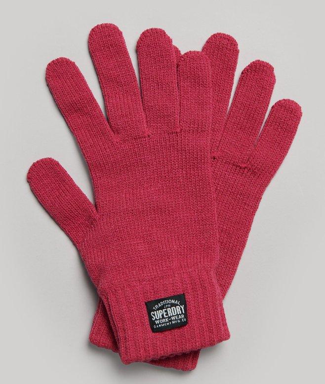 Superdry Guantes Clásicos De Punto