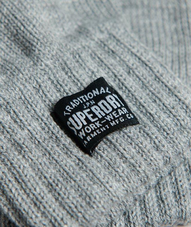 Superdry Guantes Clásicos De Punto