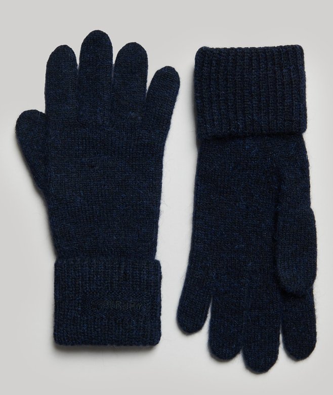 superdry Guantes de canalé Essential