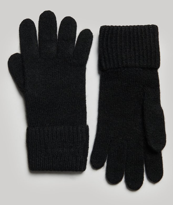 superdry Guantes de canalé Essential