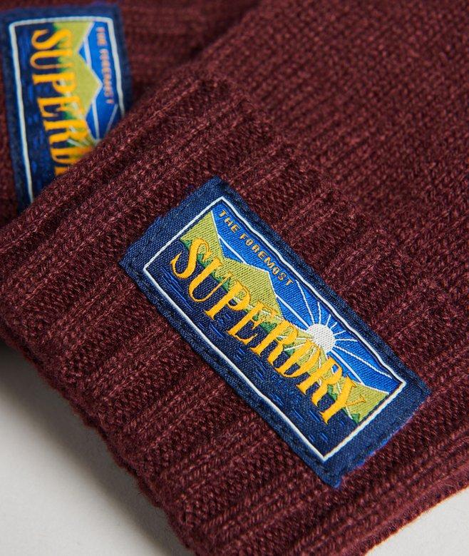 Superdry Guantes De Mezcla De Lana Radar