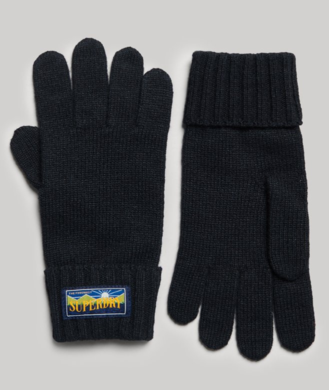 superdry Guantes de mezcla de lana Radar