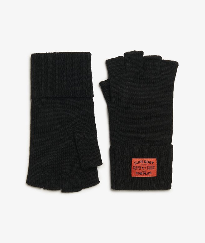 superdry Guantes de punto Workwear