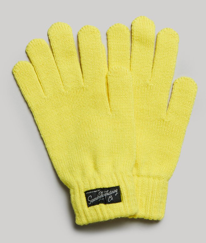 Superdry Guantes Unisex Con Logotipo Essential