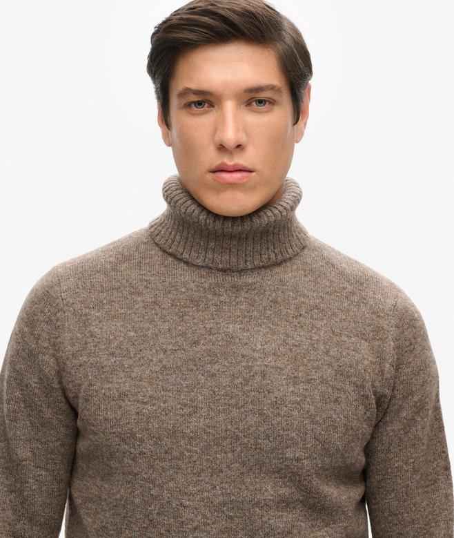 Superdry Jersey Cepillado De Cuello Vuelto