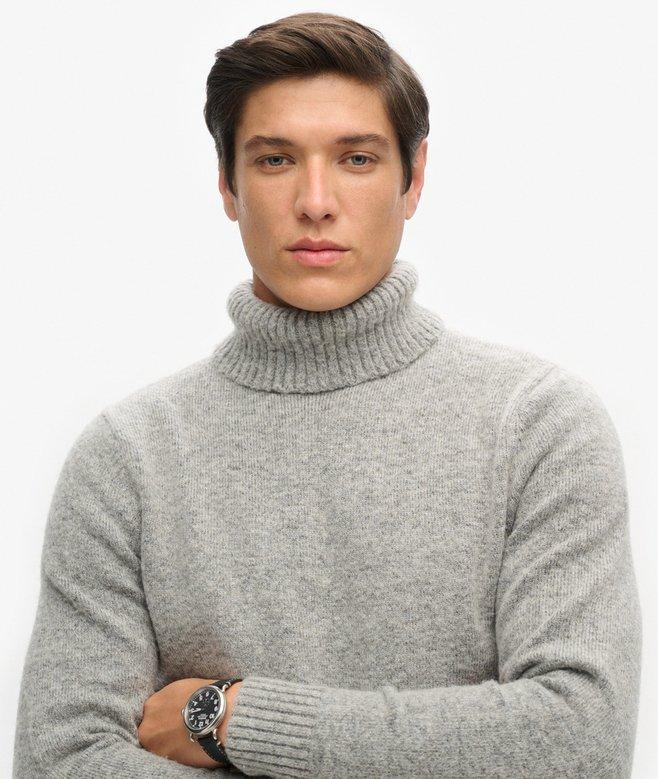 Superdry Jersey Cepillado De Cuello Vuelto