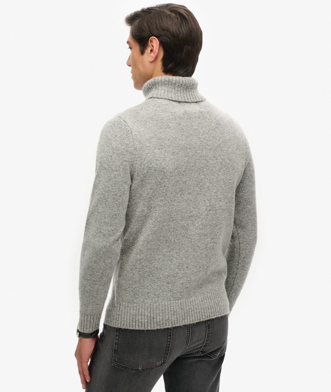 Superdry Jersey Cepillado De Cuello Vuelto