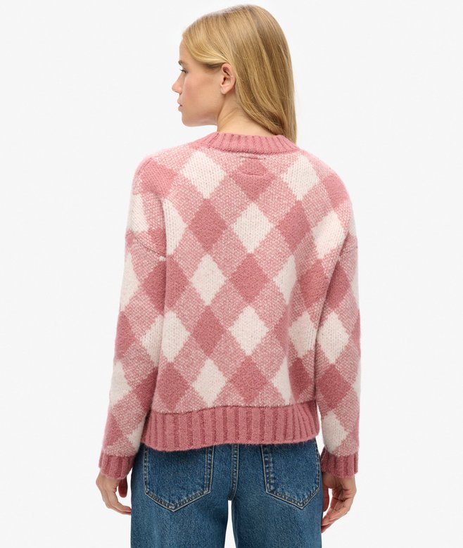 Superdry Jersey Con Estampado Argyle