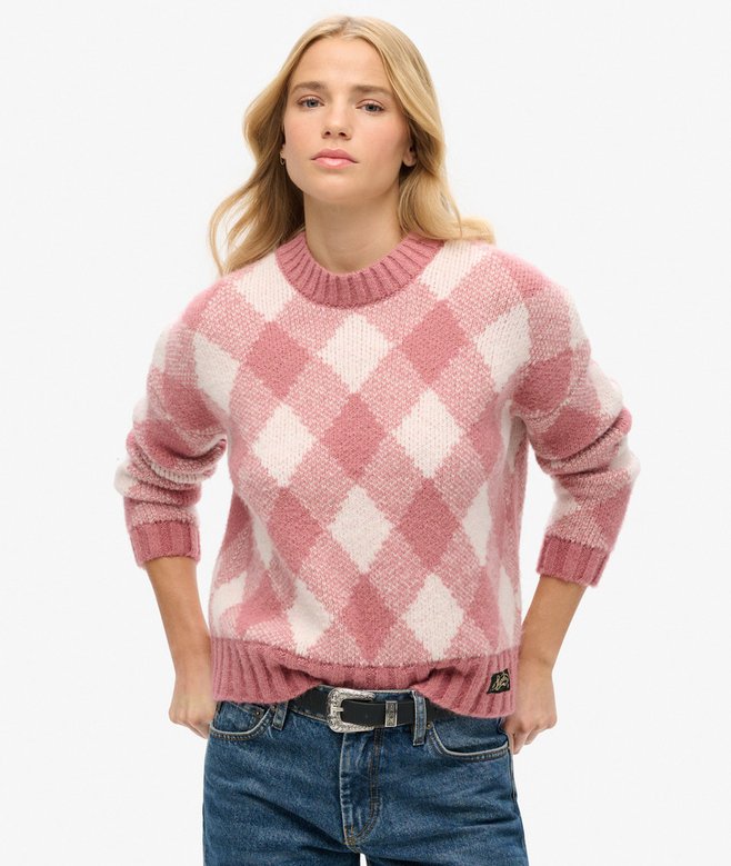 superdry Jersey con estampado Argyle