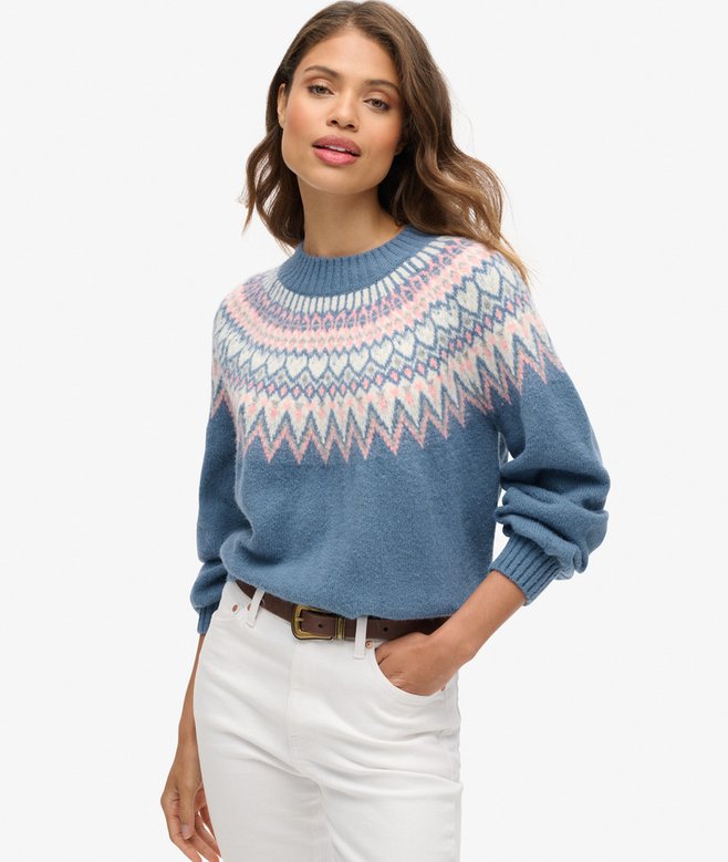 superdry Jersey con estampado de corte holgado