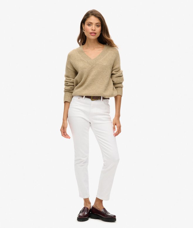 Superdry Jersey De Cuello De Pico Essential