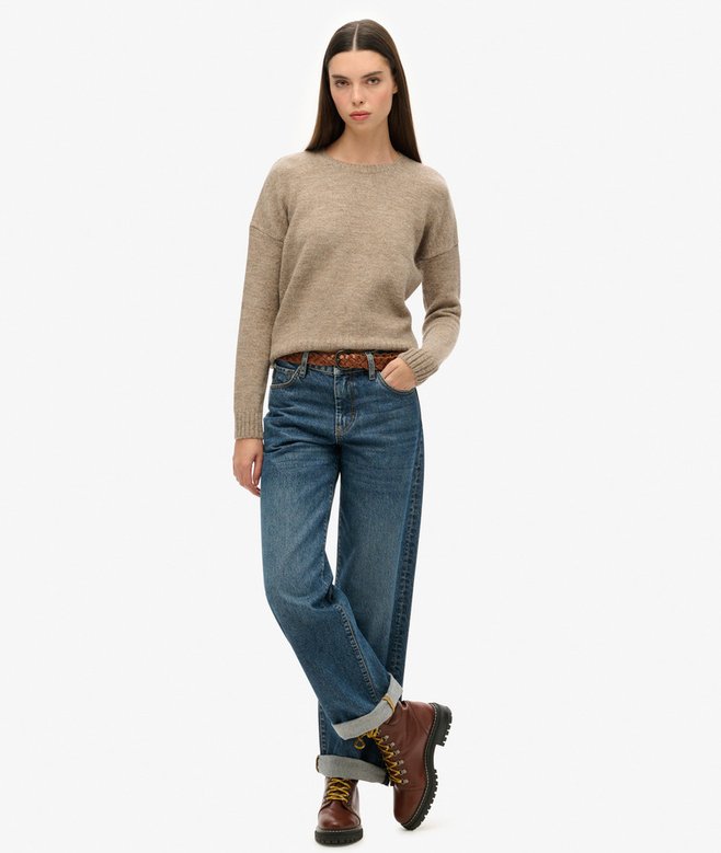 Superdry Jersey De Cuello Redondo Essential