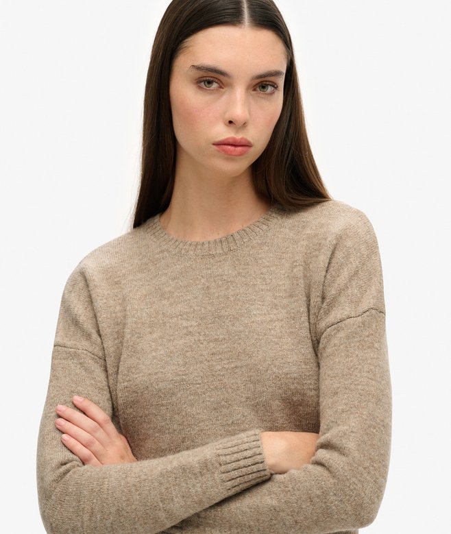 Superdry Jersey De Cuello Redondo Essential