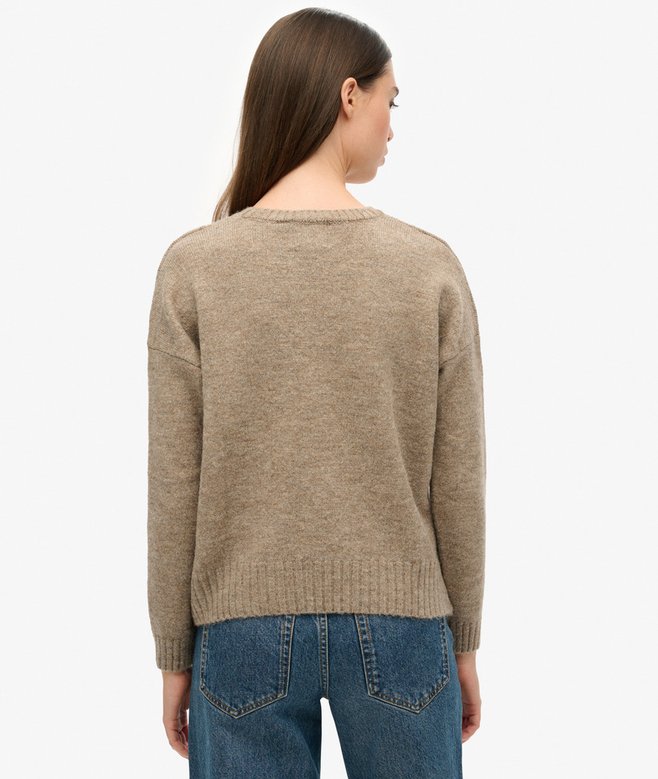 Superdry Jersey De Cuello Redondo Essential