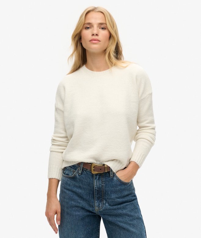 superdry Jersey de cuello redondo Essential