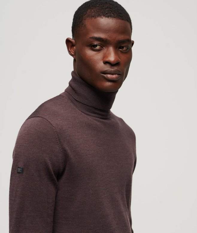 Superdry Jersey De Cuello Vuelto Merino