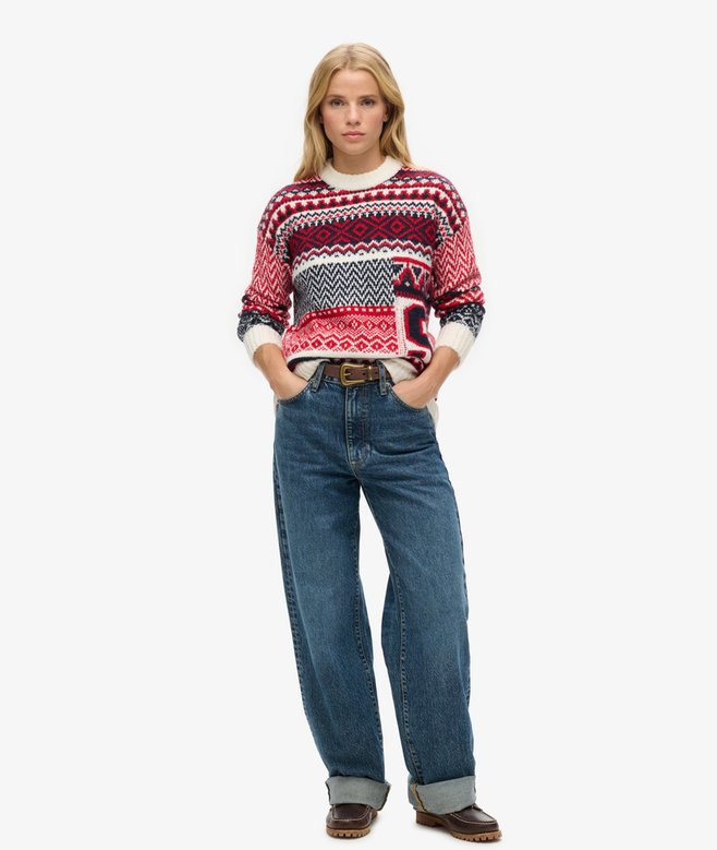 Superdry Jersey De Punto Con Estampado Mixto