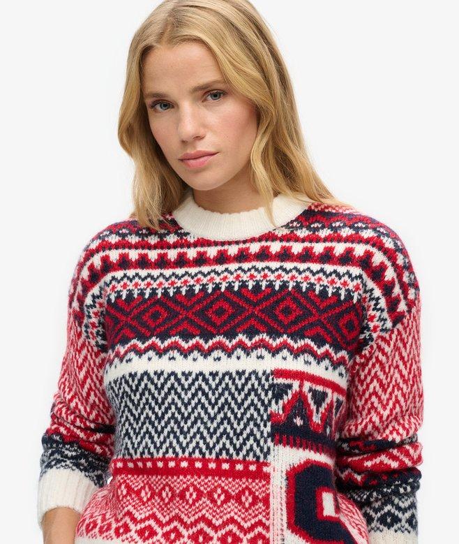 Superdry Jersey De Punto Con Estampado Mixto