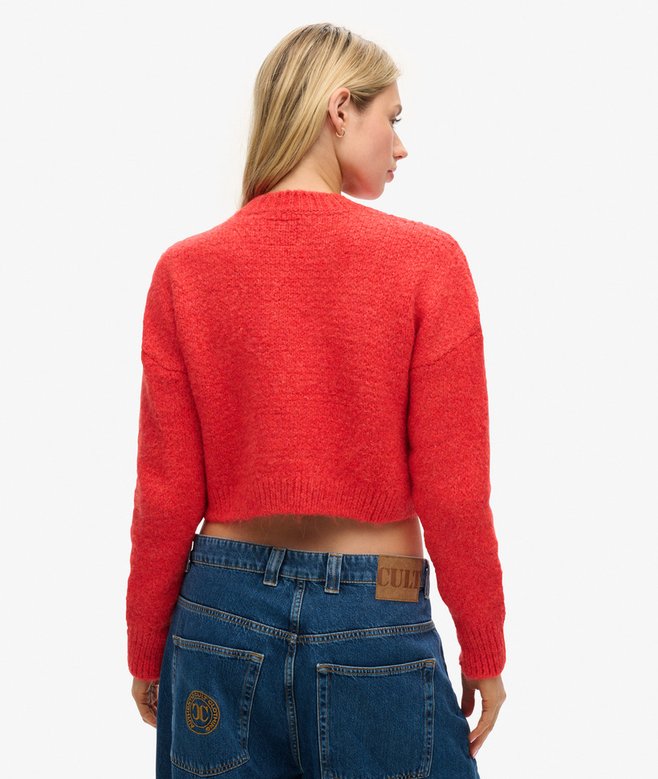 Superdry Jersey De Punto Corto Con Textura Vintage
