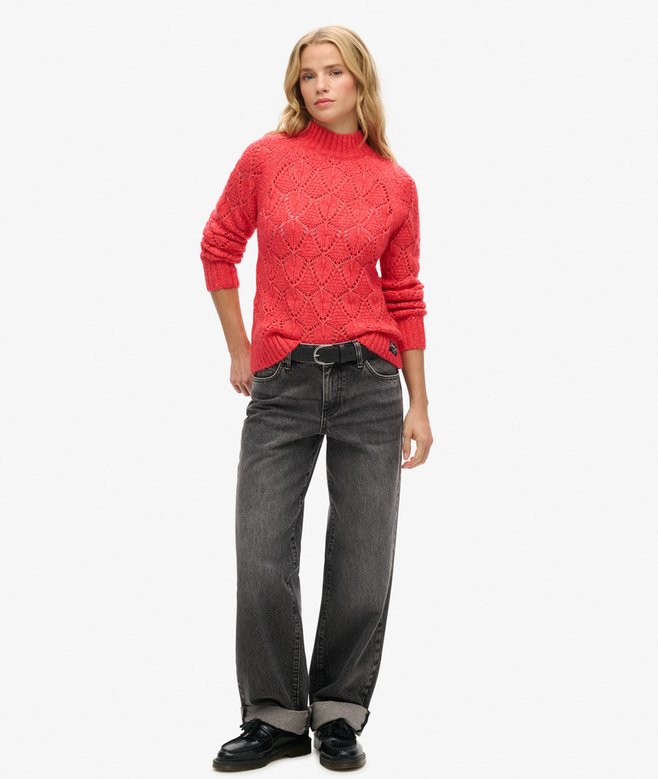 Superdry Jersey De Punto Pointelle