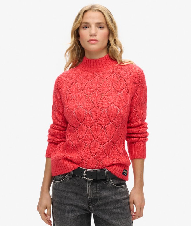 superdry Jersey de punto pointelle