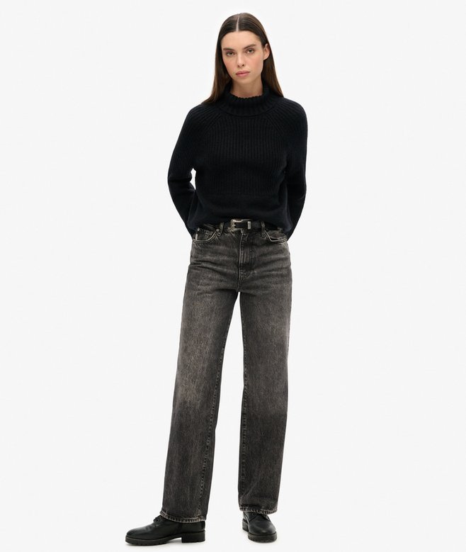 Superdry Jersey En Punto De Canalé Essential