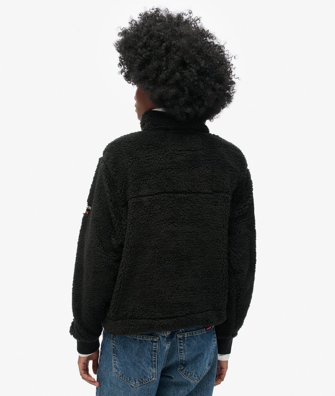 Superdry Jersey Extrasuave Con Media Cremallera